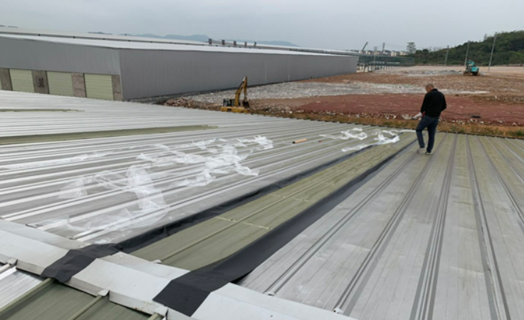 茂名厂房屋面防水维修案例